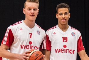 Foto: Antonio Pilipovic (l.), Leon Okpara I Gero Müller-Laschet