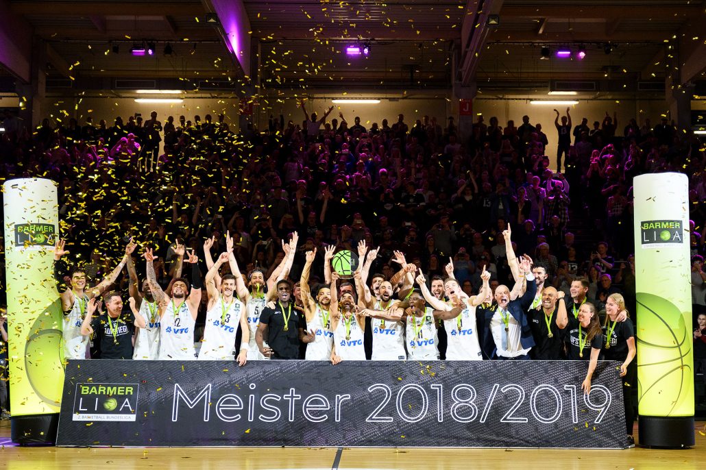 Barmer 2 Basketball Bundesliga Proa Meister 18 19 Hamburg Towers
